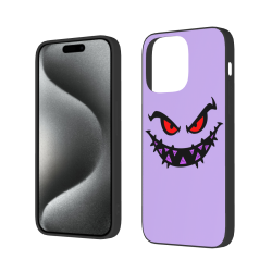 Hülle für iPhone 15/Pro/Max mit Teufelshörnchen - okomall